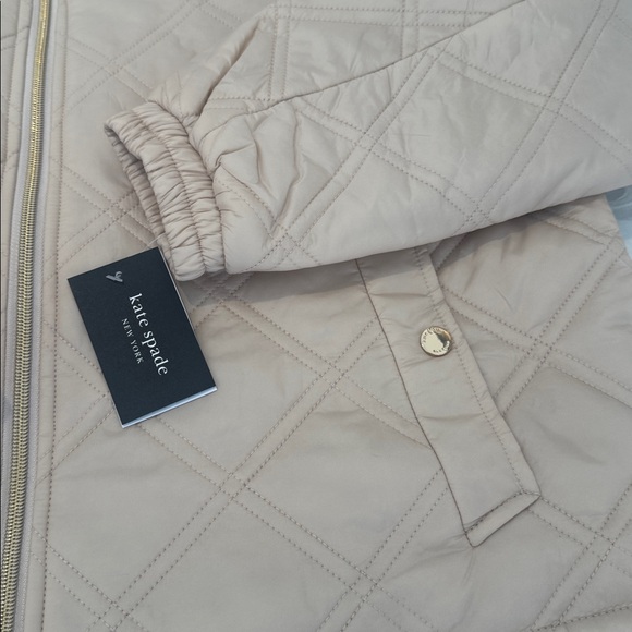 ♠️Kate spade Water Resistant Hooded Jacket. Ladies size large - Picture 7 of 15